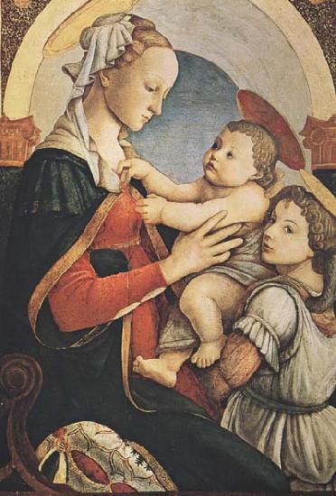 Sandro Botticelli Madonna with Child and an Angel